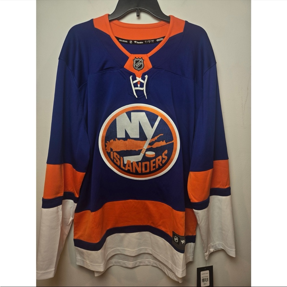 New York Islanders Fanatics Breakaway Home Jersey Size Large NWT